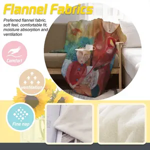 Birthday Flannel Blanket (Multi-Size, Vertical)