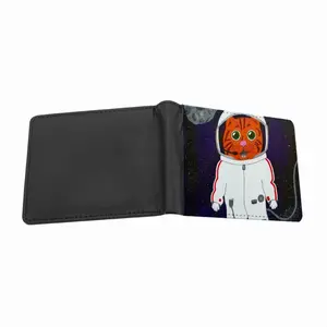 Cat X Cat Space X Galaxy Astronaut Astronomy Animals Men's Wallet