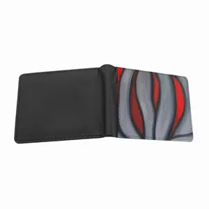 Red Flower Men's Wallet