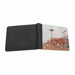 Coney Island Boardwalk New York City Men's Wallet