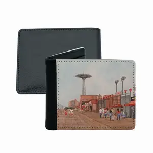 Coney Island Boardwalk New York City Men's Wallet