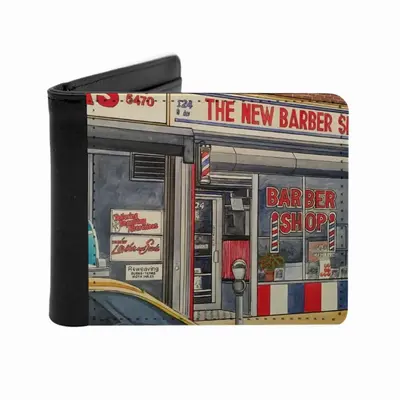 The New Barber Shop New York City Men's Wallet