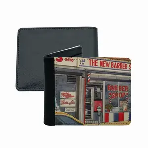 The New Barber Shop New York City Men's Wallet