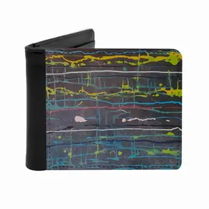 Horizontal Drip Men's Wallet