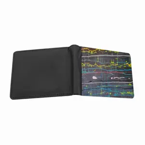 Horizontal Drip Men's Wallet