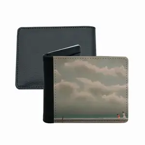 A Day At The Beach Mother And Child Men's Wallet