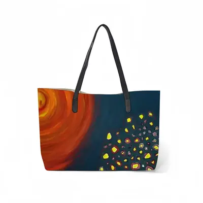 Rebirth Leather Shopping Hanbag