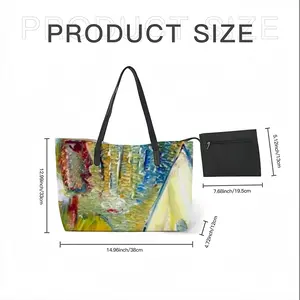 Kenya Fragment Leather Shopping Hanbag