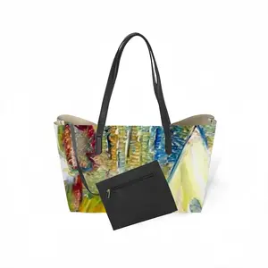 Kenya Fragment Leather Shopping Hanbag