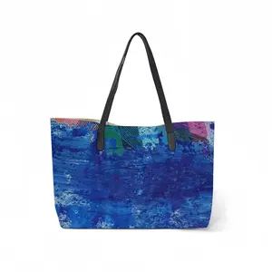 Whale #1 Leather Shopping Hanbag