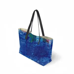 Whale #1 Leather Shopping Hanbag