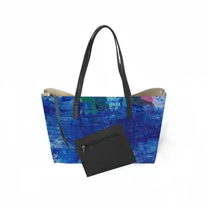 Whale #1 Leather Shopping Hanbag