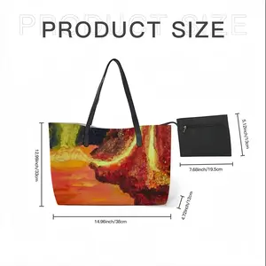 The Volcano Leather Shopping Hanbag