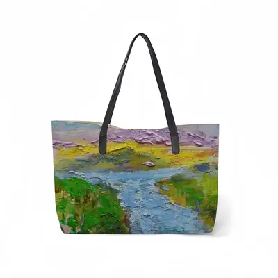 River Leather Shopping Hanbag