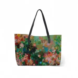 Changing Seasons Leather Shopping Hanbag