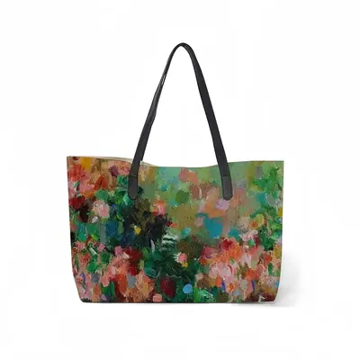 Changing Seasons Leather Shopping Hanbag