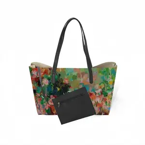 Changing Seasons Leather Shopping Hanbag