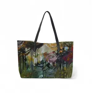 In The Garden Leather Shopping Hanbag