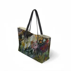 In The Garden Leather Shopping Hanbag