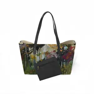 In The Garden Leather Shopping Hanbag