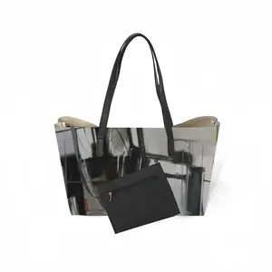 Quiet Desperation No 3 Leather Shopping Hanbag