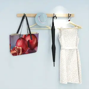 The Pomegranates Leather Shopping Hanbag