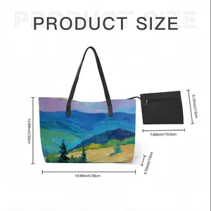 Carpathians Leather Shopping Hanbag