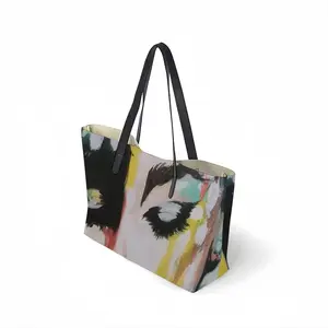 Consciousness Leather Shopping Hanbag