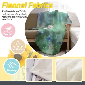 Growth 74 Seconds Flannel Blanket (Multi-Size, Vertical)