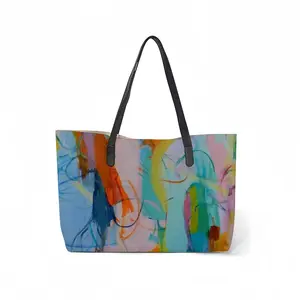 Revealed Spaces Leather Shopping Hanbag