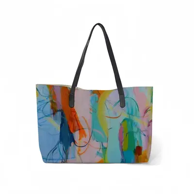 Revealed Spaces Leather Shopping Hanbag