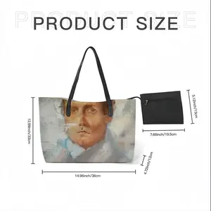 Small Talk Leather Shopping Hanbag