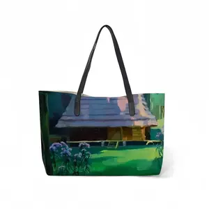 In The Shadow Leather Shopping Hanbag