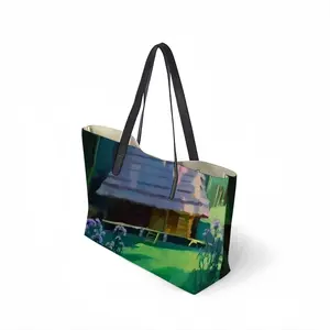 In The Shadow Leather Shopping Hanbag