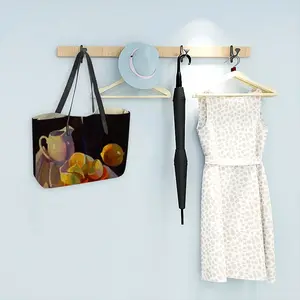 Still Life With Lemon Leather Shopping Hanbag