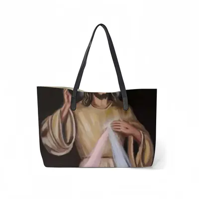 Divine Mercy Leather Shopping Hanbag