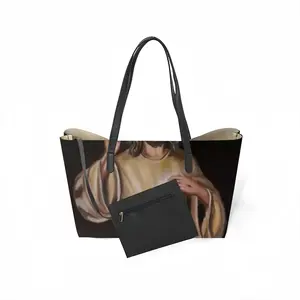 Divine Mercy Leather Shopping Hanbag