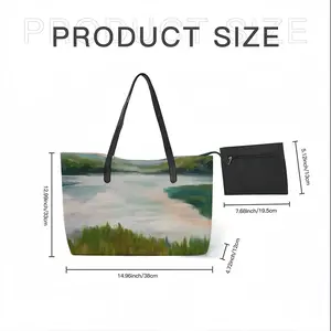 Lake Leather Shopping Hanbag