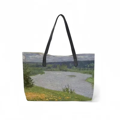 The River Sylva Noon Leather Shopping Hanbag