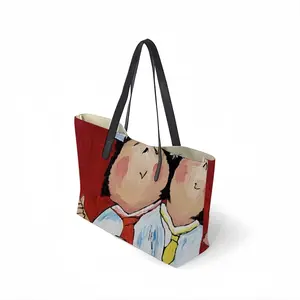 Small Cooks Leather Shopping Hanbag