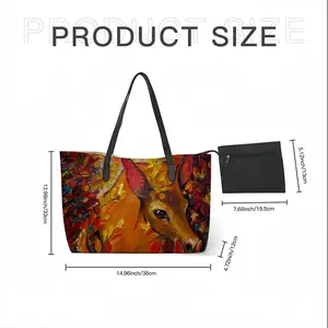 Deer Secret Hideaway Leather Shopping Hanbag