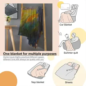 Sunny Field Flannel Blanket (Multi-Size, Vertical)