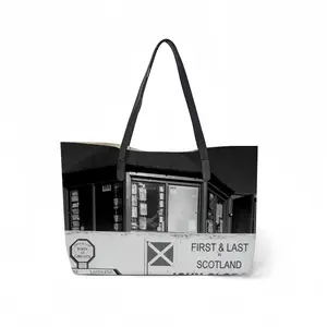 First And Last Leather Shopping Hanbag