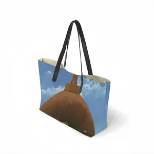 Ancient Majestic Marvel Leather Shopping Hanbag