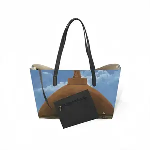 Ancient Majestic Marvel Leather Shopping Hanbag