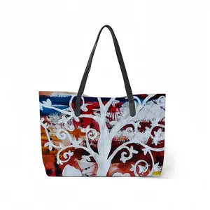 Love Branching Out Leather Shopping Hanbag