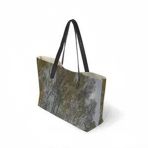 Autumn Sun Leather Shopping Hanbag