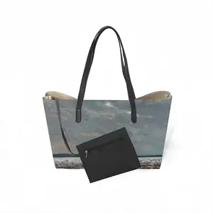 Winter Field Leather Shopping Hanbag