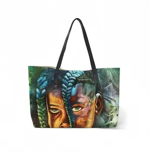 African Youngster Leather Shopping Hanbag