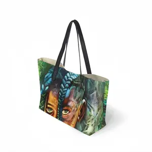 African Youngster Leather Shopping Hanbag